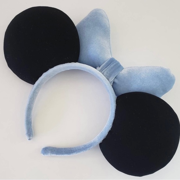 Handmade Minnie Mouse Ears Velvet Ears - Picture 2 of 2
